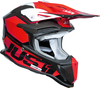 Just1 J18-F Hexa,  motocross helmet,  color: Matt Red/Black/White,  size: L