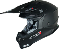 Just1 J39 Solid,  cross helmet,  color: Matt-Black,  size: S