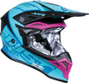 Just1 J39 Thruster,  cross helmet,  color: Blue/Light Blue/Pink,  size: XL