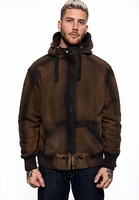 King Kerosin Adenture Gear - Eat My Blanko,  zip hoodie