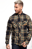 King Kerosin Adventure Gear - Hi Octane,  shirt/jacket,  color: Black/Orange/White,  size: 4XL