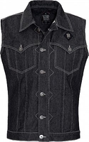 King Kerosin Jinete De La Muerte Blanko,  vest