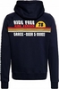 King Kerosin Motor Gear - Ride Free,  zip hoodie