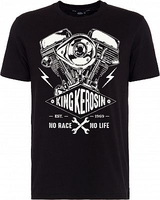 King Kerosin No Race No Life,  t-shirt