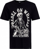 King Kerosin Rebel On Wheels,  t-shirt