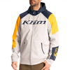 Klim 3652,  zip hoodie,  color: Blue/Grey/Black,  size: XXL