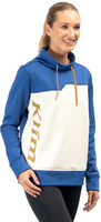 Klim Accelerate,  functional pullover women,  color: Blue/Beige,  size: L