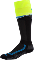 Klim Aggressor Vented Twoually,  socks,  color: Black/Neon-Yellow,  size: S