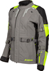Klim Altitude S23,  textile jacket Gore-Tex women,  color: Grey/Black/Neon-Yellow,  size: XL