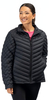 Klim Antora Featherless,  textile jacket women,  color: Black,  size: L