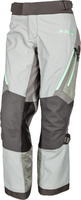 Klim Artemis S22,  textile pants Gore-Tex women,  color: Light Grey/Grey/Mint-Green,  size: 2