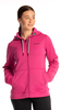 Klim Aster Park,  zip hoodie women,  color: Pink,  size: L