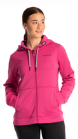 Klim Aster Park,  zip hoodie women,  color: Pink,  size: L