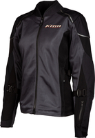 Klim Avalon S23,  textile jacket women,  color: Black/Dark Grey,  size: XS