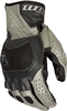 Klim Badlands Aero Pro,  gloves short,  color: Dark Grey/Grey,  size: M