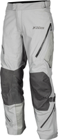 Klim Badlands Pro S23,  textile pants Gore-Tex,  color: Light Grey/Grey,  size: Long 32