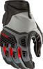 Klim Baja S4,  gloves,  color: Light Grey/Grey/Red/Black,  size: S