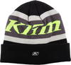 Klim Belmont Point,  beanie,  color: Black/Neon-Yellow/Grey,  size: One Size