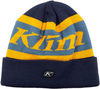 Klim Belmont Point,  beanie,  color: Dark Blue/Yellow/Grey,  size: One Size