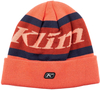 Klim Belmont Point,  beanie,  color: Light Red/Dark Bue/Dark Red,  size: One Size