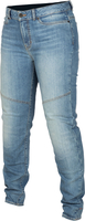 Klim Betty Tapered Stretch Denim,  jeans women,  color: Light Blue,  size: 8