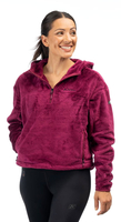 Klim Cascade 1/4 Zip Crop,  hoodie women,  color: Purple,  size: M