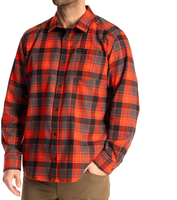 Klim Cottonwood,  shirt,  color: Dark Red/Black,  size: XXL