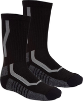 Klim Crew,  socks,  color: Black/Grey,  size: L