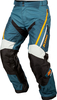 Klim Dakar OTB S22,  textile pants,  color: Petrol/Black/Light Grey/Orange,  size: 32