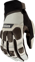 Klim Dakar Pro,  gloves,  color: Light Grey/Dark Brown/Black,  size: 3XL