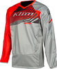 Klim Dakar S23,  jersey,  color: Light Grey/Red,  size: XL
