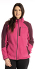 Klim Darby Canyon,  zip hoodie women,  color: Pink/Dark Red,  size: XL