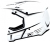 Klim F3 S17 Black Pinstripes,  cross helmet