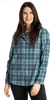 Klim Ginny Mountain,  hooded shirt women,  color: Light Blue/Dark Blue,  size: M