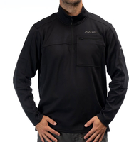Klim Glacier 1/4 Zip,  functional pullover,  color: Black,  size: XL
