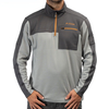 Klim Glacier 1/4 Zip,  functional pullover,  color: Light Grey/Dark Grey,  size: M