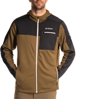 Klim Glacier Hoodie,  functional jacket,  color: Olive/Black,  size: XXL