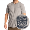 Klim Guts N Glory,  t-shirt,  color: Light Grey/Dark Blue,  size: S