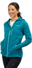 Klim Halo Hoodie,  functional jacket women,  color: Petrol,  size: L