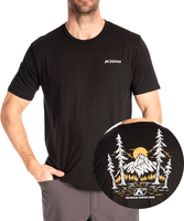 Klim Hawley,  t-shirt,  color: Black/Orange,  size: L