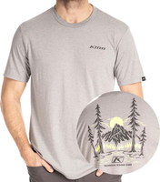 Klim Hawley,  t-shirt,  color: Light Grey/Neon-Yellow,  size: S
