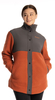 Klim High Pile Mountain,  textile jacket women,  color: Dark Orange/Dark Grey,  size: L