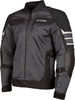 Klim Induction Pro,  textile jacket,  color: Black/Dark Grey,  size: XL