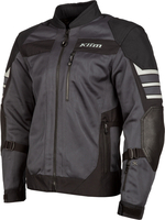 Klim Induction Pro,  textile jacket,  color: Black/Dark Grey,  size: XL