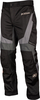 Klim Induction,  textile pants,  color: Black/Grey,  size: 36