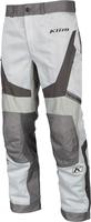 Klim Induction,  textile pants,  color: Light Grey/Grey,  size: 32