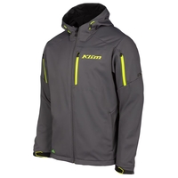 Klim Inversion,  functional jacket,  color: Dark Grey/Neon-Yellow,  size: S