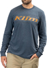 Klim K Corp,  t-shirt longsleeve,  color: Dark Blue/Dark Orange,  size: M