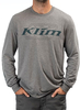 Klim K Corp,  t-shirt longsleeve,  color: Grey/Petrol,  size: L