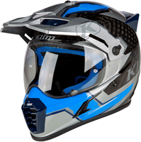 Klim Krios Pro Ventura,  enduro helmet,  color: Black/Grey/Blue,  size: XL